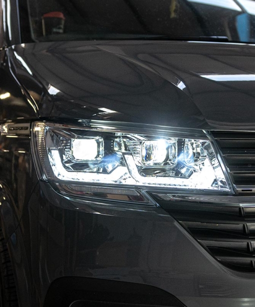 VW Transporter LED headlights